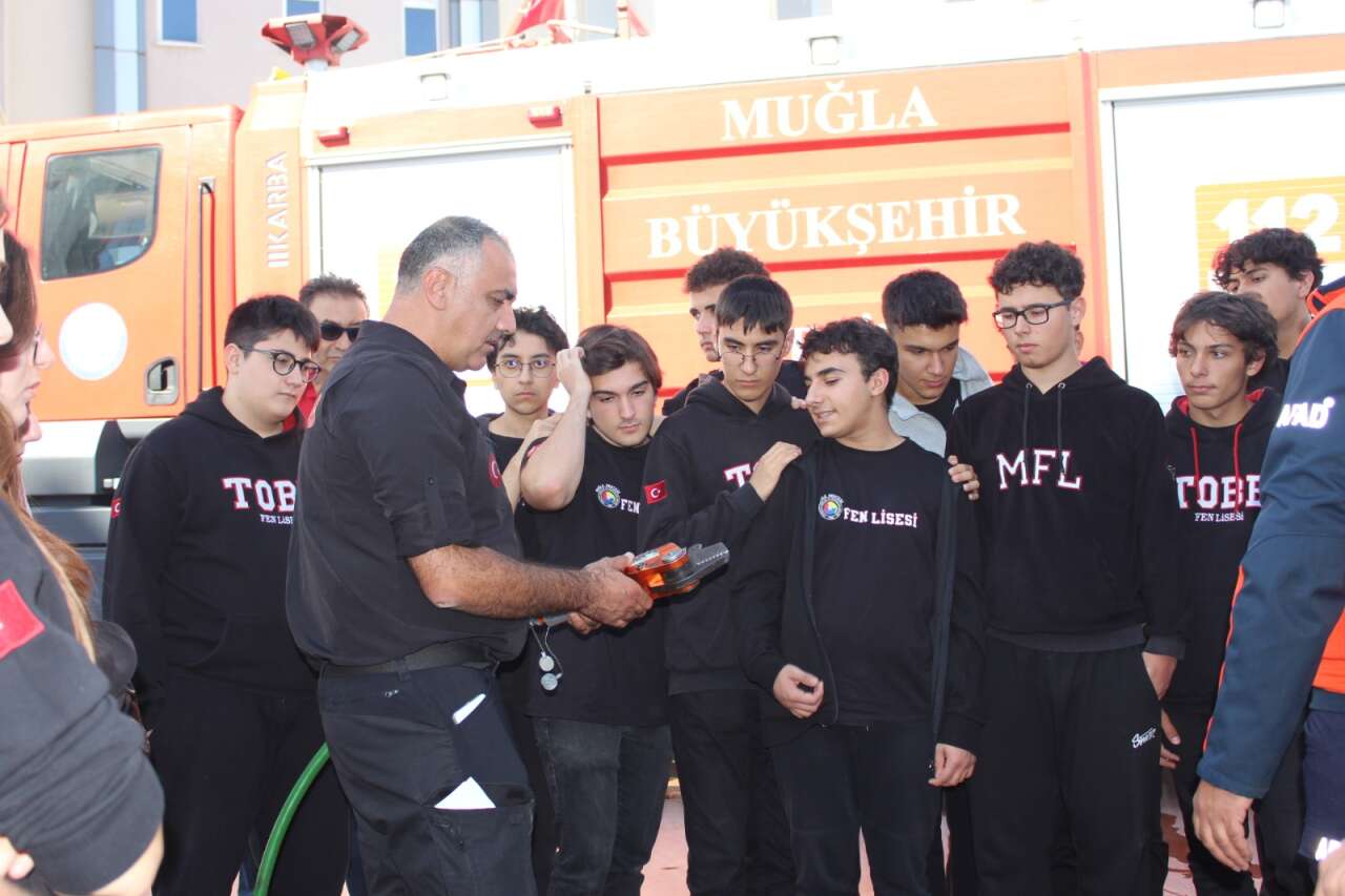 Muğla’da Yangın Tatbikatı Gerçeğini Aratmadı 14